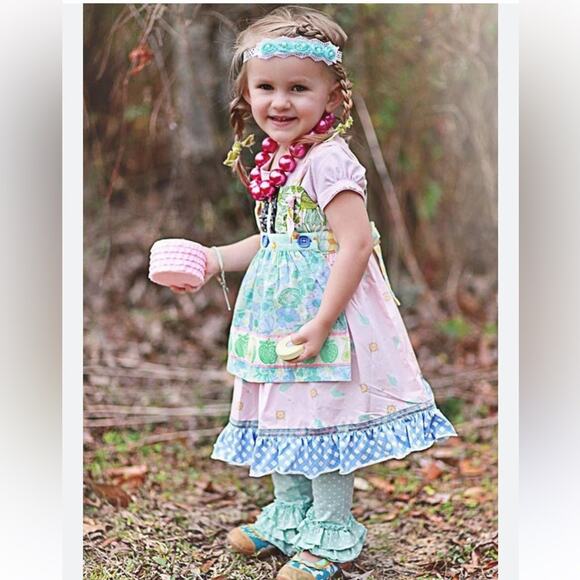 MATILDA JANE HELLO LOVELY Beautiful Swan Knot Dress SIZE 2 Sleeveless Ruffle Hem - Picture 1 of 7